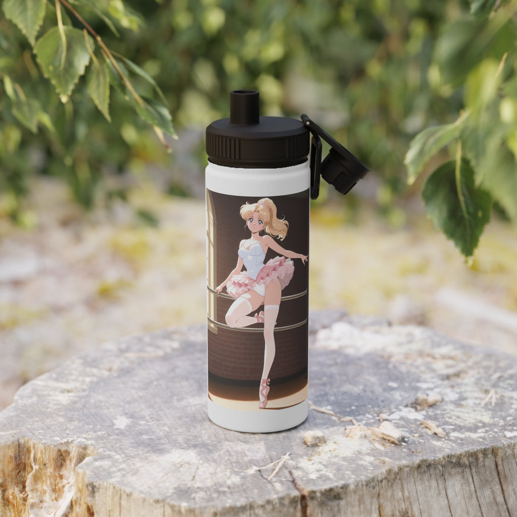 The Graceful Ballerina Water Bottle