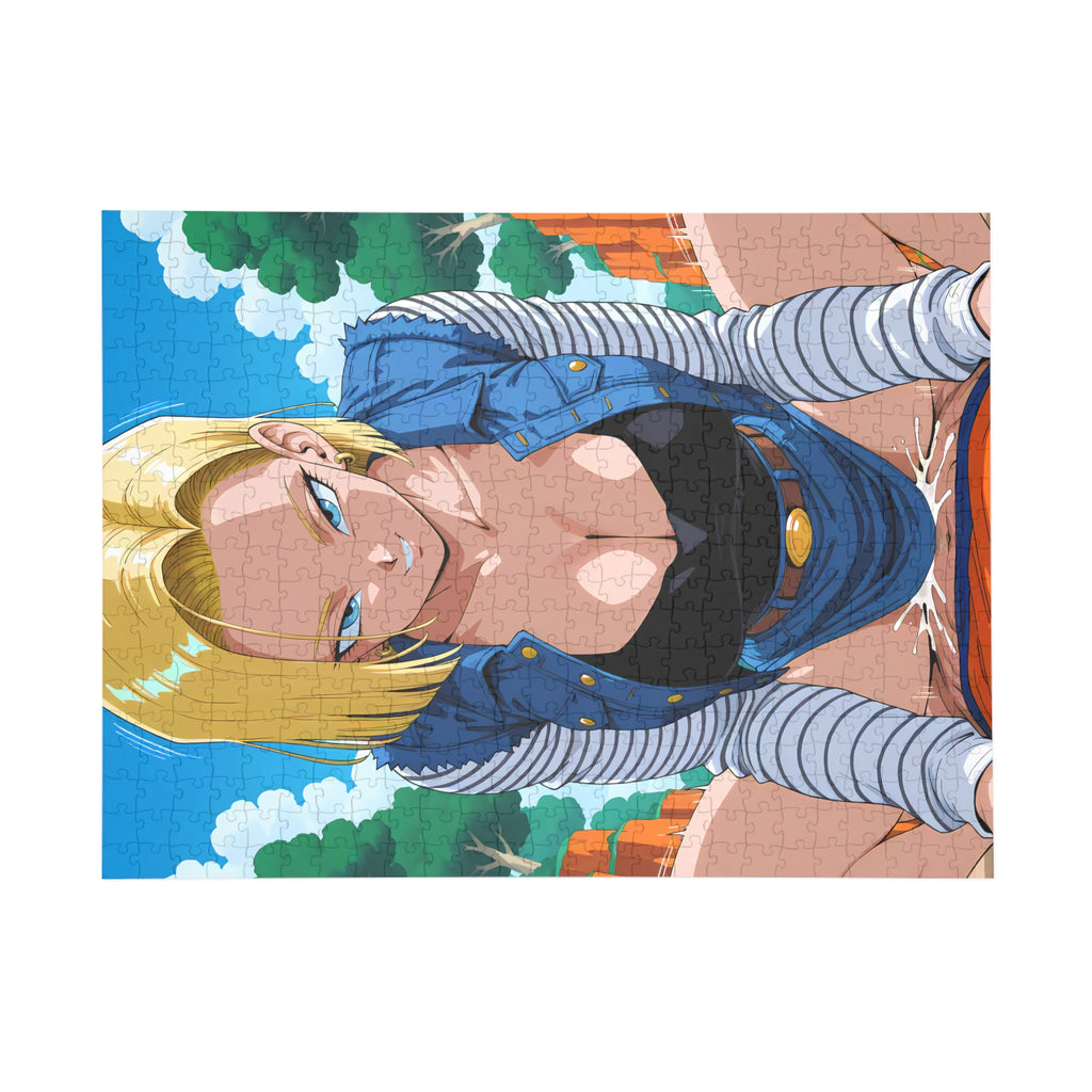 The Juiced Up Android Premium Jigsaw Puzzle