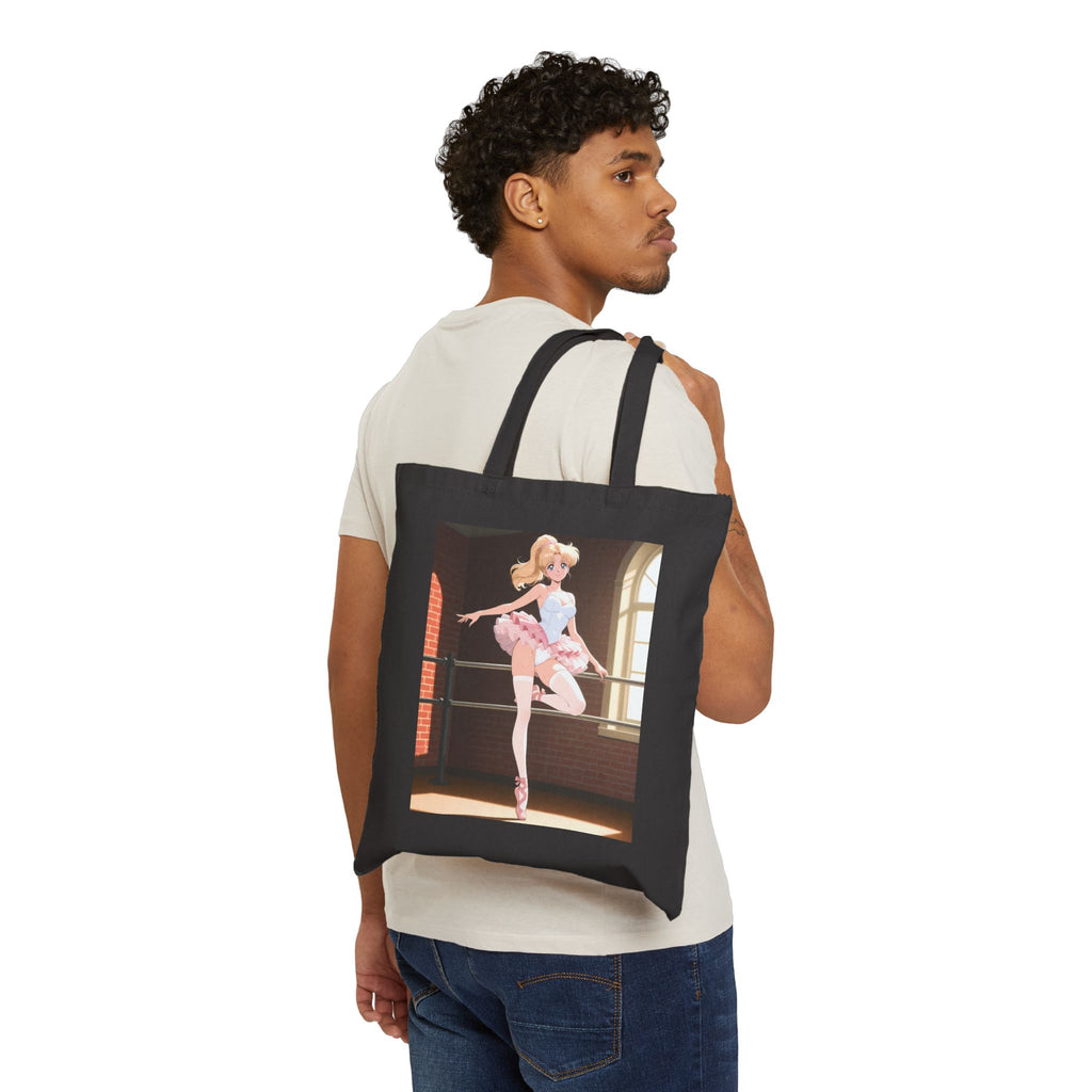 The Graceful Ballerina's Tote Bag