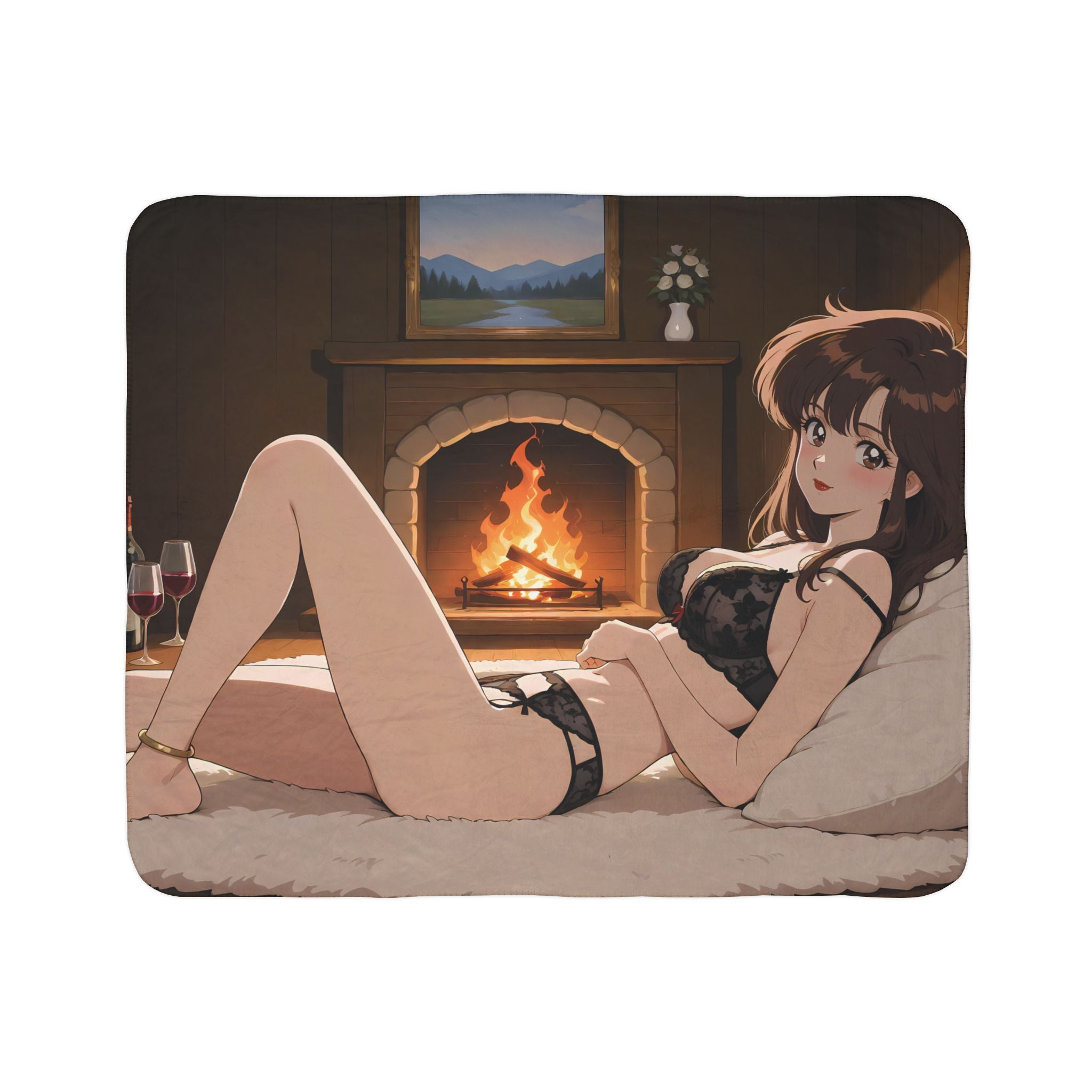The Cabin Heavy Fleece Blanket