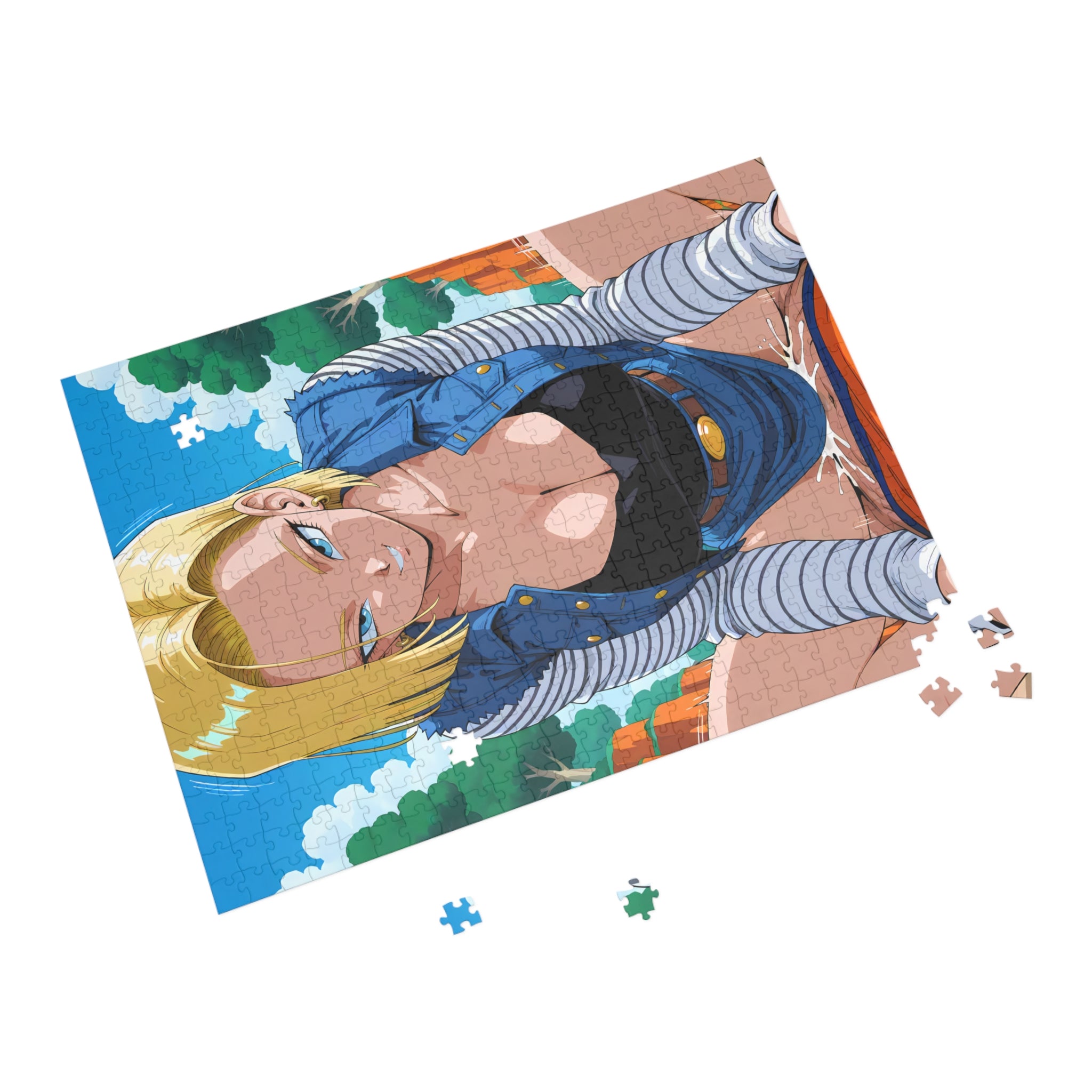 The Juiced Up Android Premium Jigsaw Puzzle