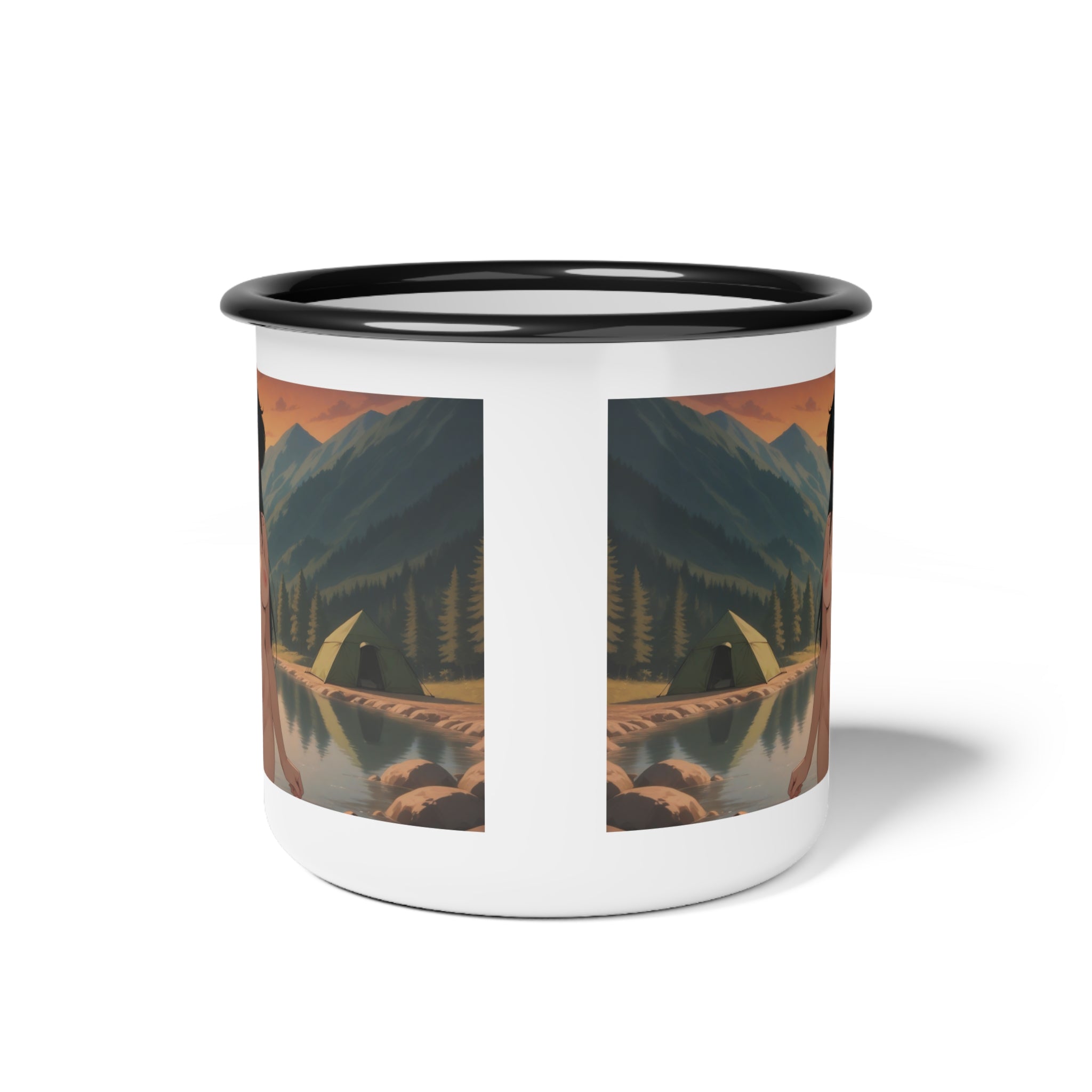 The Lakeside Camping Enamel Camp Cup