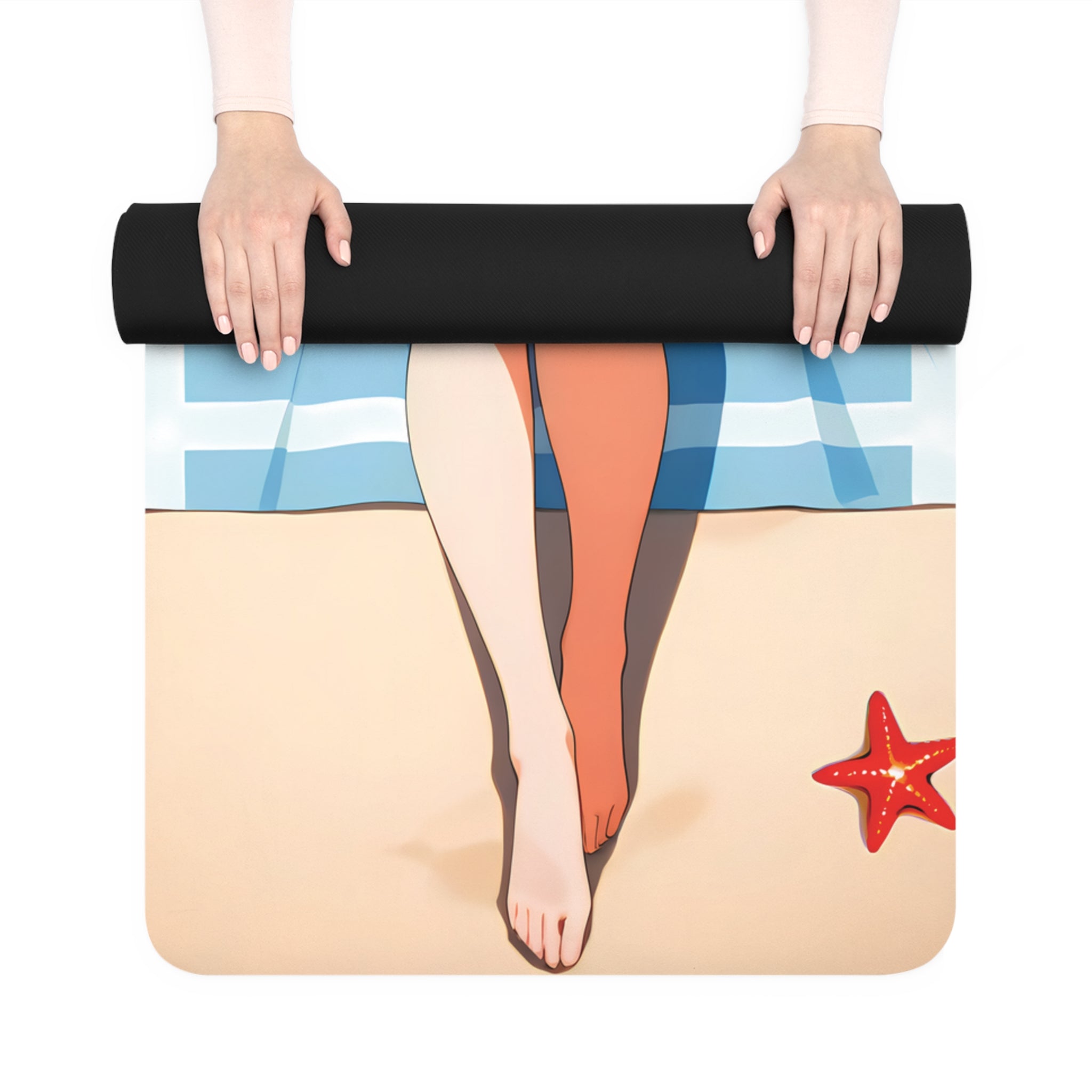 The Beach Babe Yoga Mat