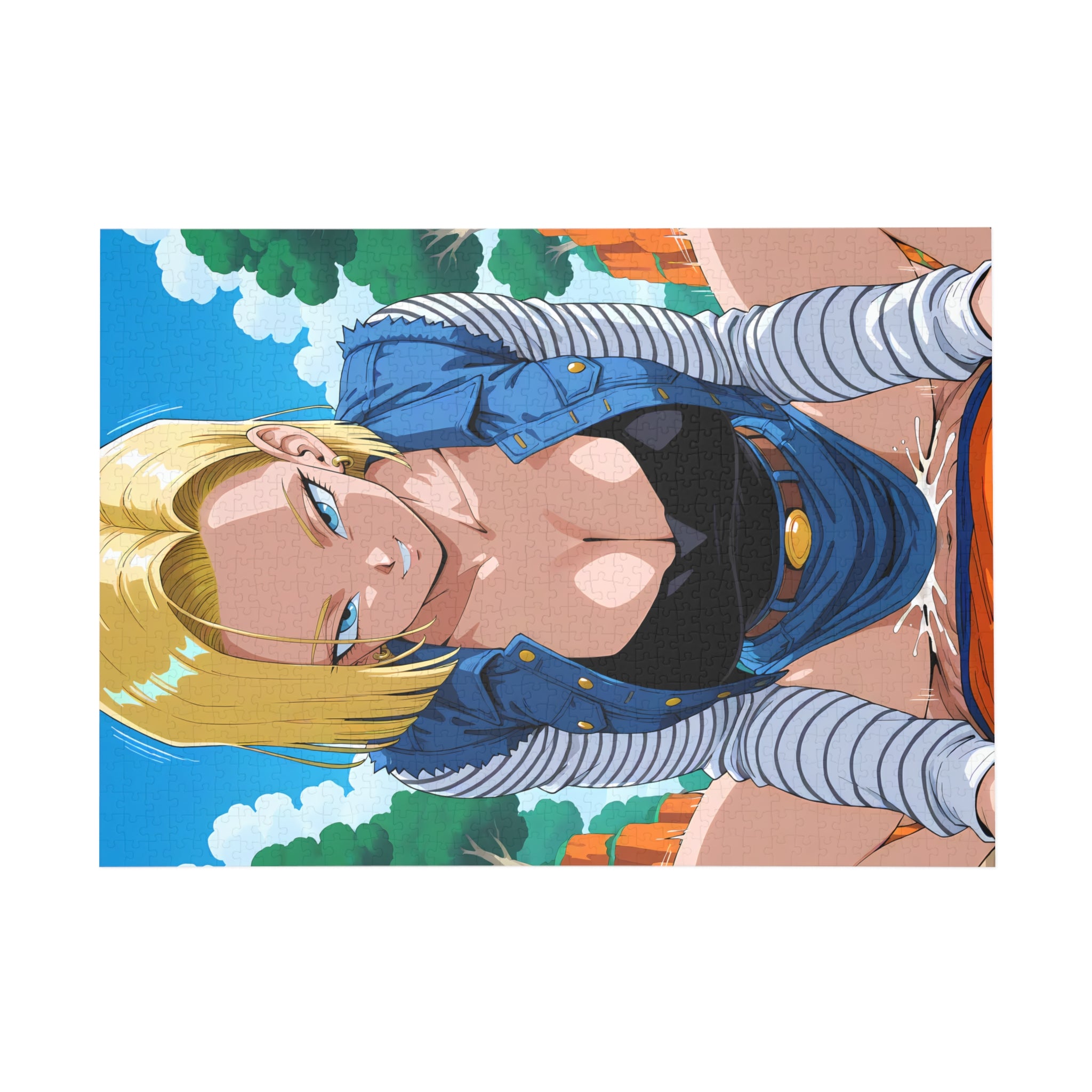 The Juiced Up Android Premium Jigsaw Puzzle