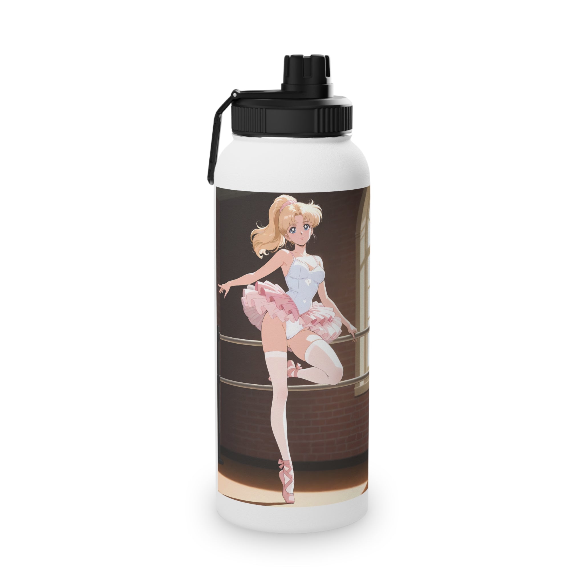 The Graceful Ballerina Water Bottle