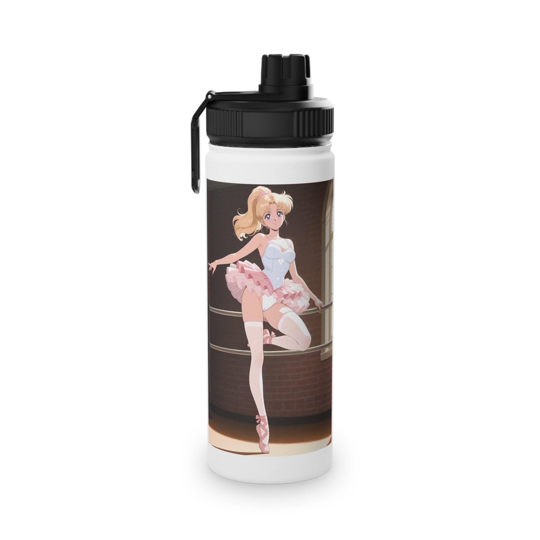 The Graceful Ballerina Water Bottle