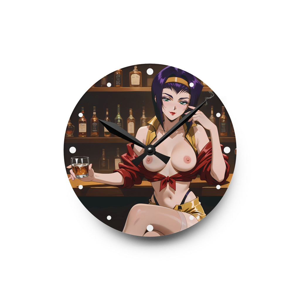 The Space Cowboy Acrylic Wall Clock