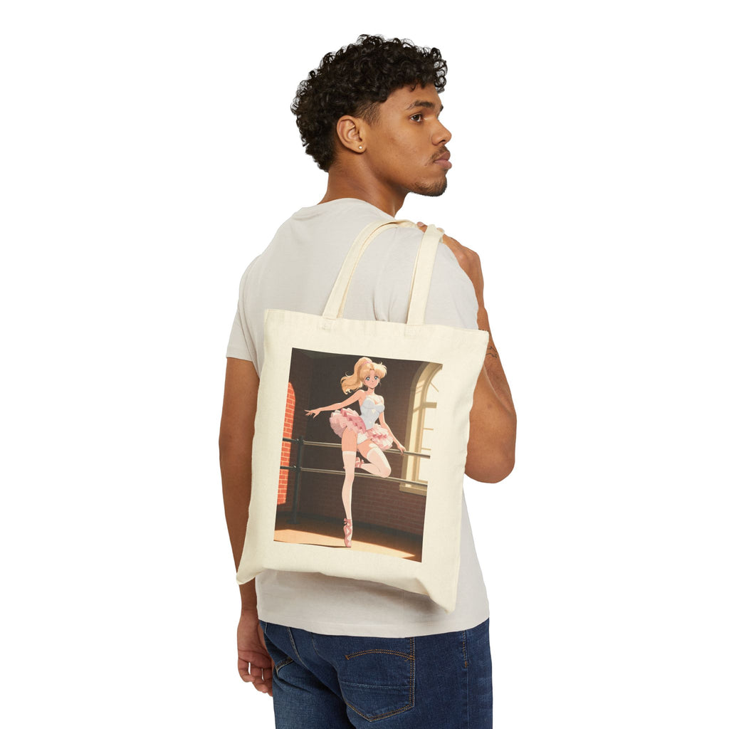 The Graceful Ballerina's Tote Bag