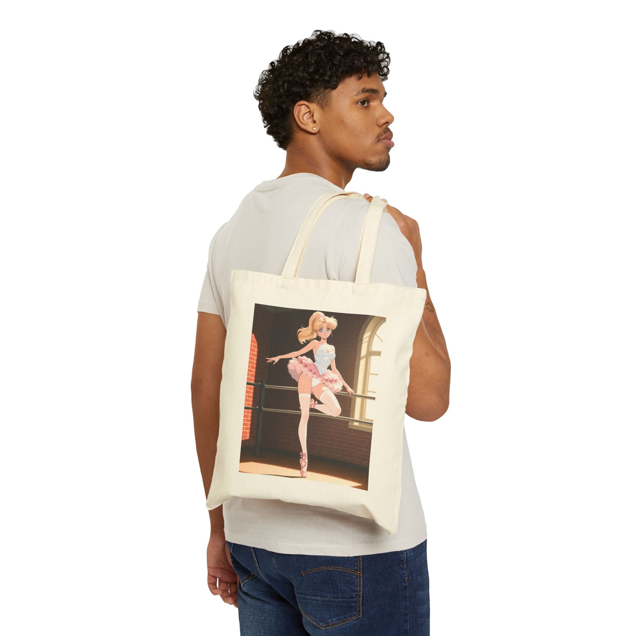 The Graceful Ballerina's Tote Bag