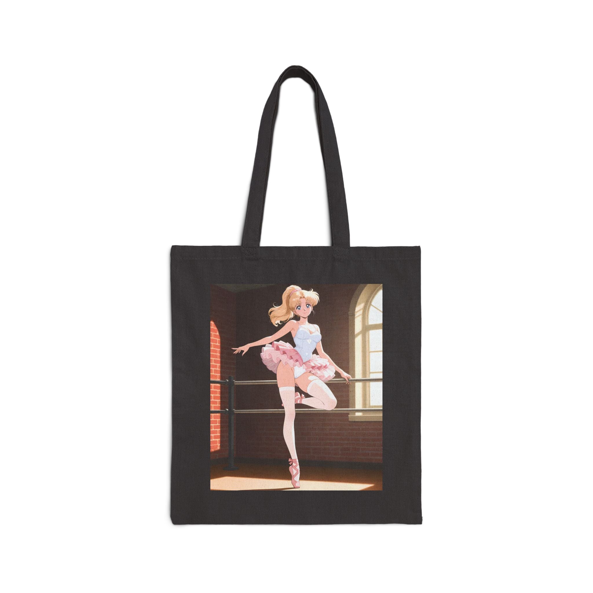 The Graceful Ballerina's Tote Bag