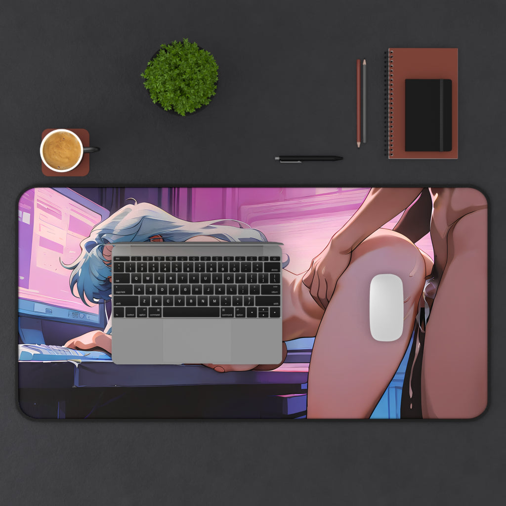 The Vaporwave Doggy Desk Mat