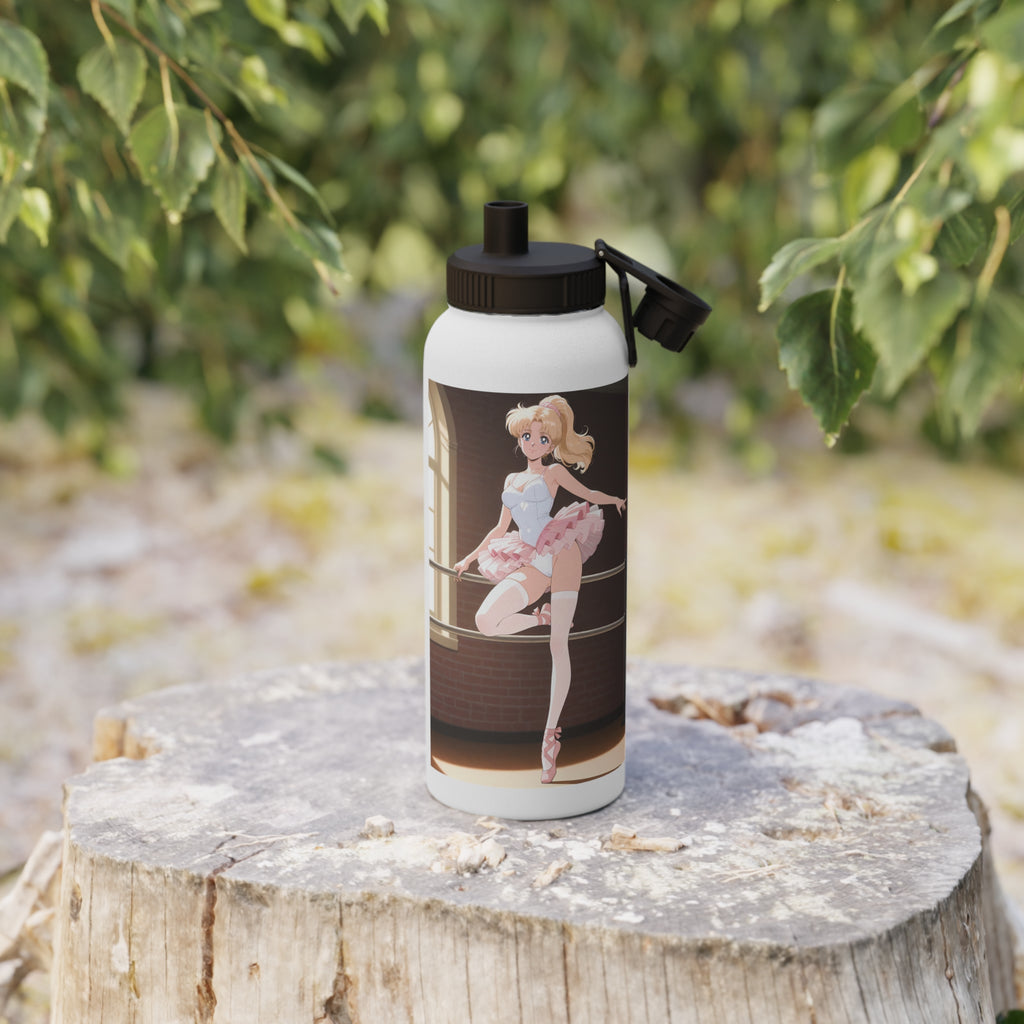 The Graceful Ballerina Water Bottle
