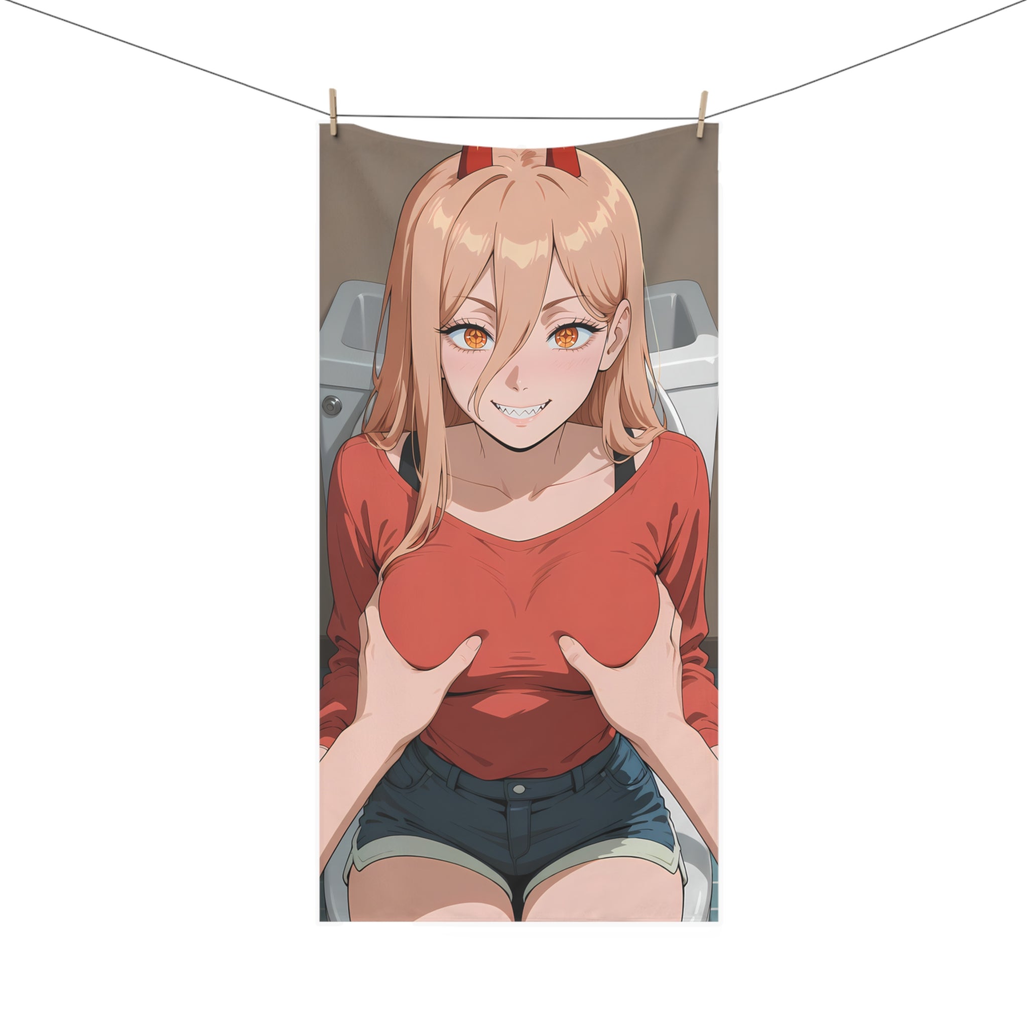 The Power Grab Premium Bath Towel