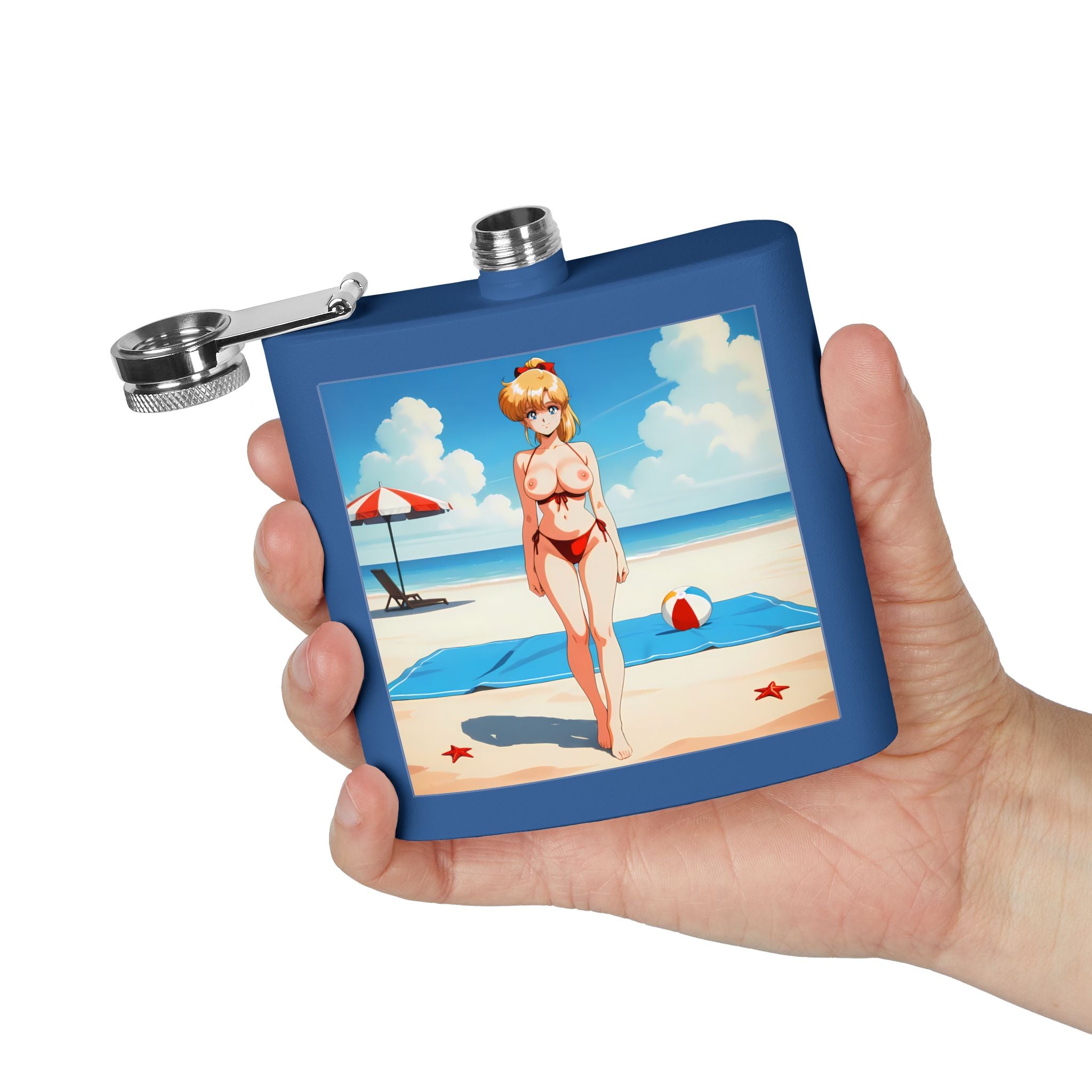 The Beach Babe Flask