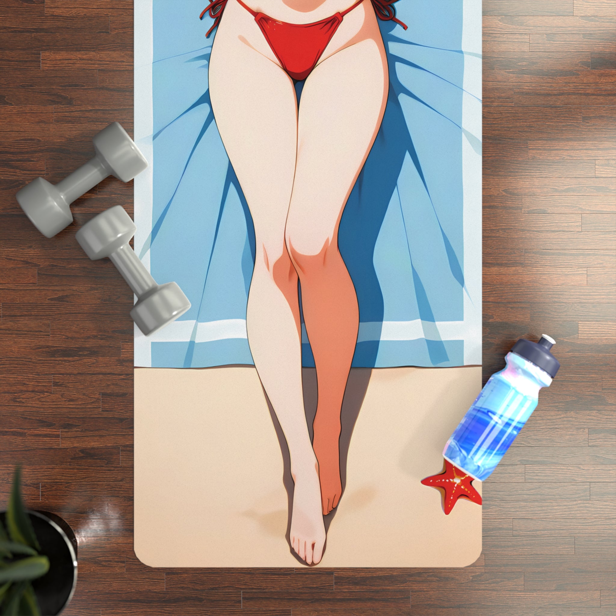 The Beach Babe Yoga Mat